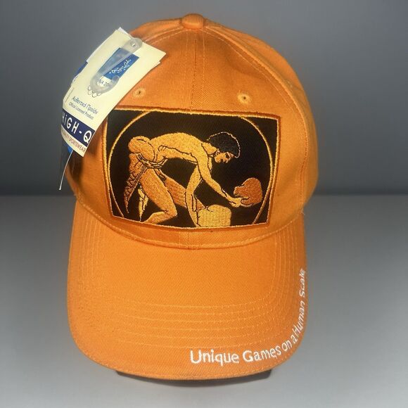 Athens 2004 Olympics Weightlifting Cap Hat New With Tags Official Product - Picture 1 of 9